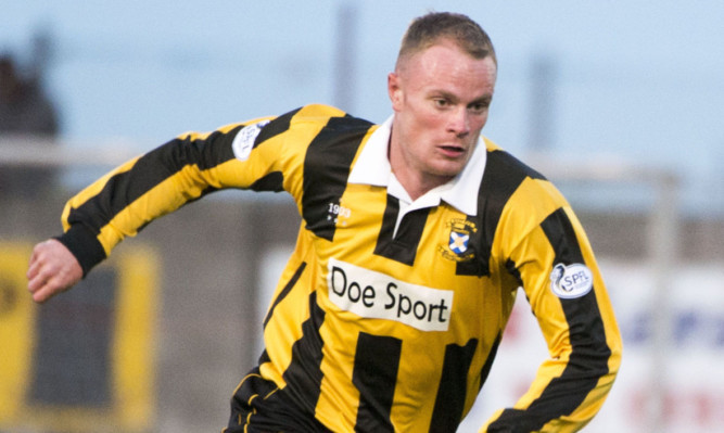 East Fife's Jon McShane