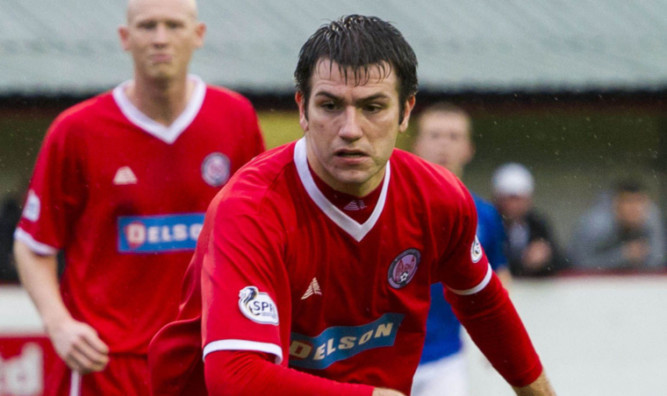 Paul McLean of Brechin City.