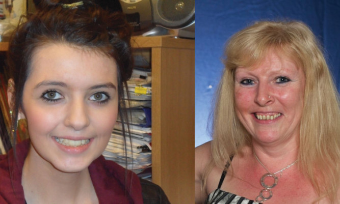 Nicole Borthwick (left) and Carie Burns have scooped national awards for their work supporting young people.