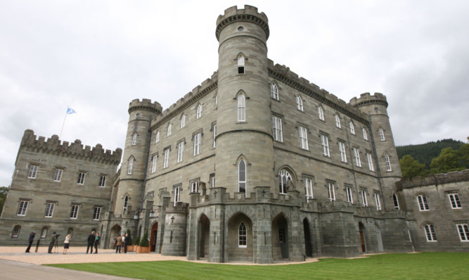 It is hoped Taymouth Castle will open as a hotel later this year.