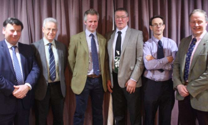 From left: Allan Bowie, Andrew Moir, Kelvin Pate, Andrew McCornick, John Smith, Rob Livesey.