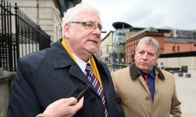 Michael Gallagher (left) and Stanley McCombe.