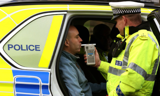 Heightened awareness of drink-drive limits seems to have paid off in Fife. (photo posed by model)