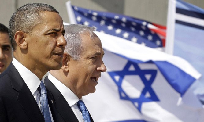 President Barack Obama and Israeli Prime Minister Benjamin Netanyahu.