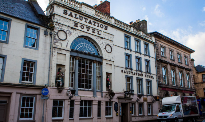 The Salutation Hotel in Perth has been welcoming guests since 1699.