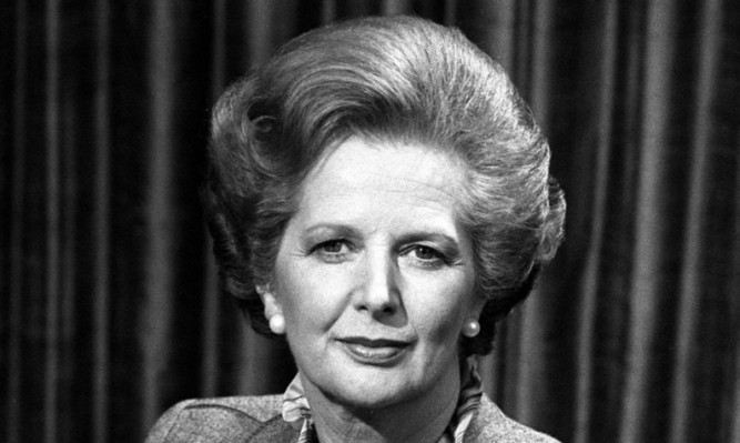 Prime Minister Margaret Thatcher in 1982.
