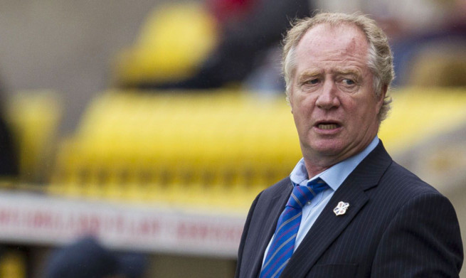 Cowdenbeath manager Jimmy Nicholl