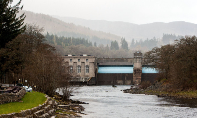 Among the sites of highest risk is Pitlochry Dam.