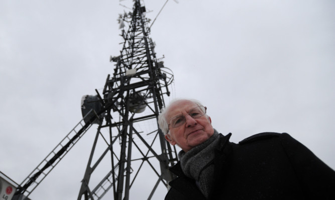 Former Lord Provost John Letford says the communications mast on the Law is 'an abomination'.