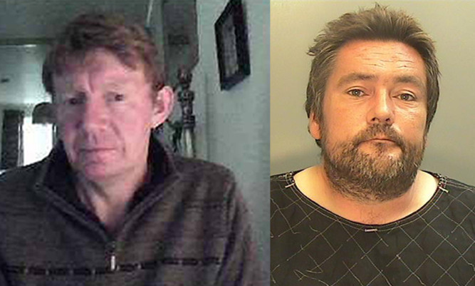 Andrew Nall (left) was brutally murdered by horror film fanatic Gary George.