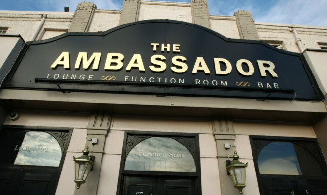 Both Anderson and Mr Criuckshannk had been at a party at the Ambassador bar before the incident.