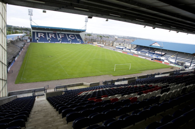 Stark's Park, home of Raith Rovers F.C