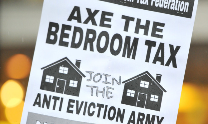 Nicola Sturgeon claims Scotland's ability to scrap the 'bedroom tax' is curtailed by the plans.