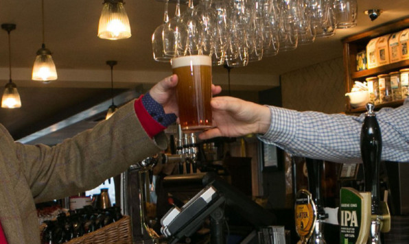 Pubs report people have become more wary about a swift pint after work.