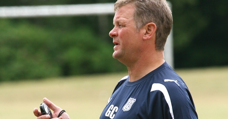 Dundee FC players training.       Gordon Chisholm.