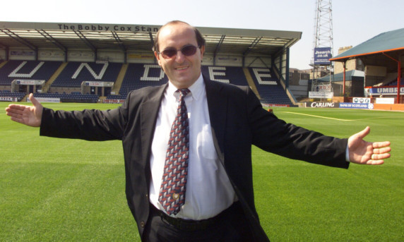 Di Stefano after joining Dundee as a director in 2003.