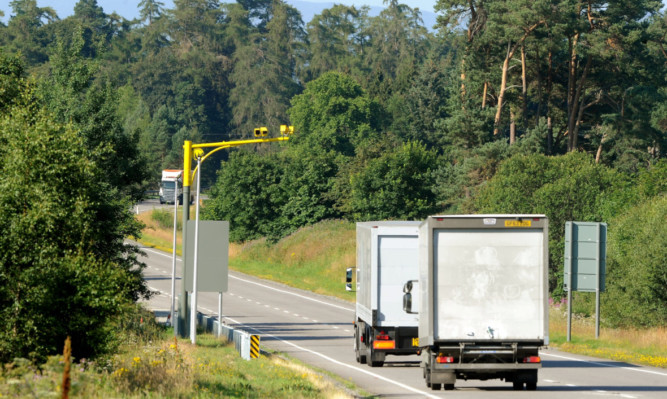 Average Speed Cameras on the A9.