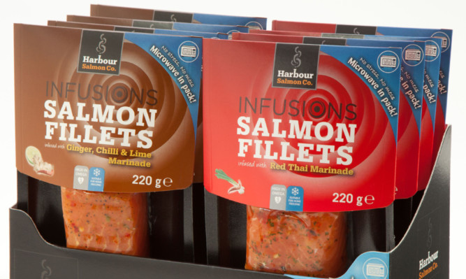 The Harbour Salmon Co. products.