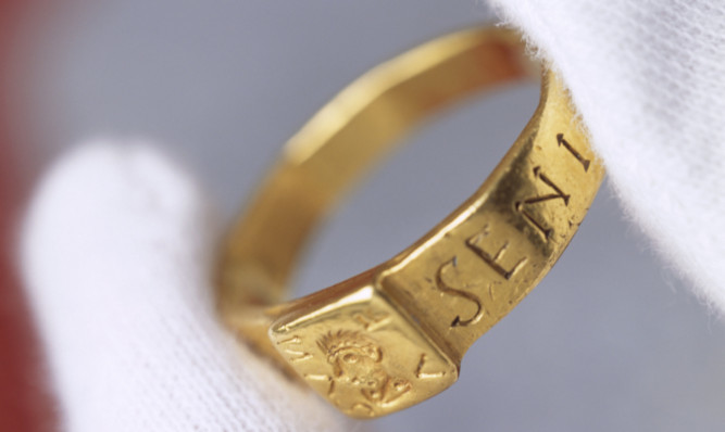 The ring is linked to a Roman curse tablet which echoes the legends created by JRR Tolkien in his fantasy novels.