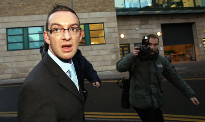 Colin Norris outside Newcastle Crown Court.