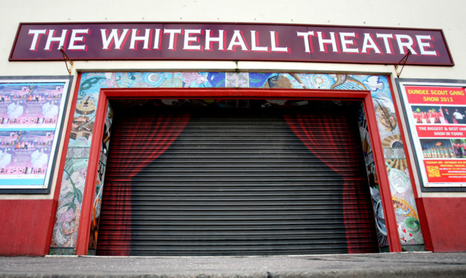 Kris Miller, Courier, 26/03/13. Picture today shows the Whitehall Theatre which is under threat again.