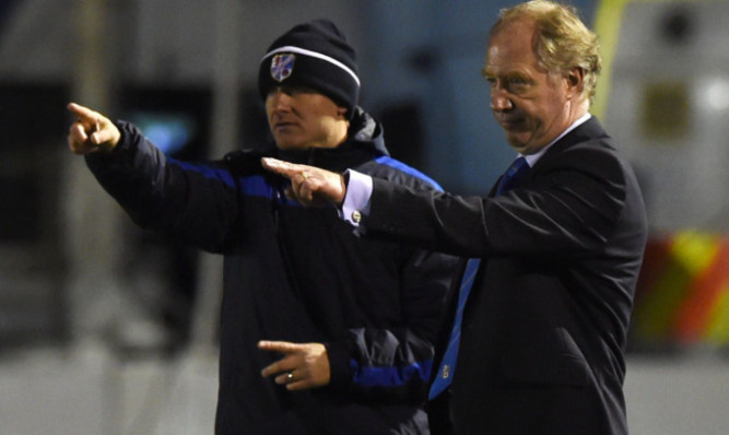Cowden boss Jimmy Nicholl will be keen for today's game to go ahead.