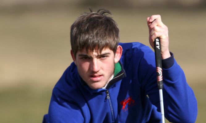 Bradley Neil stormed through his first round match.