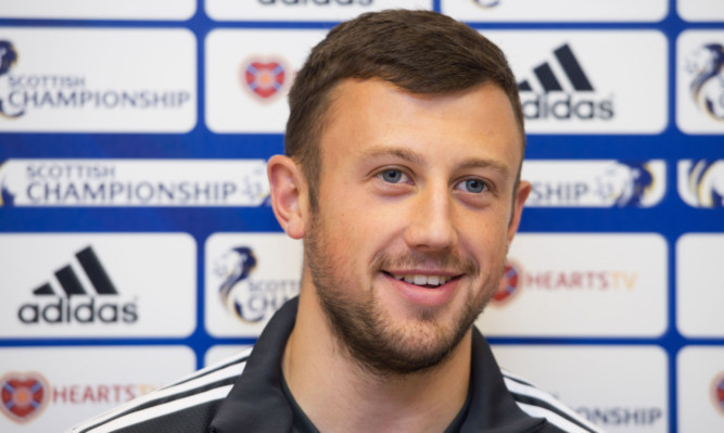 Hearts' Dale Carrick, on loan at Raith Rovers