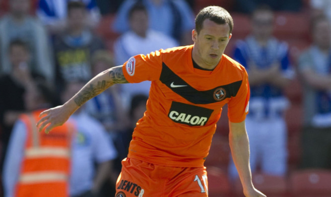 Danny Swanson in action for Dundee United a few years back