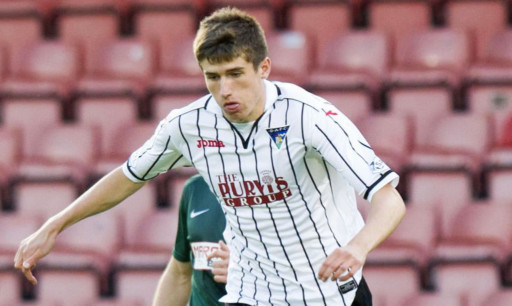 Ryan Williamson in action for Dunfermline