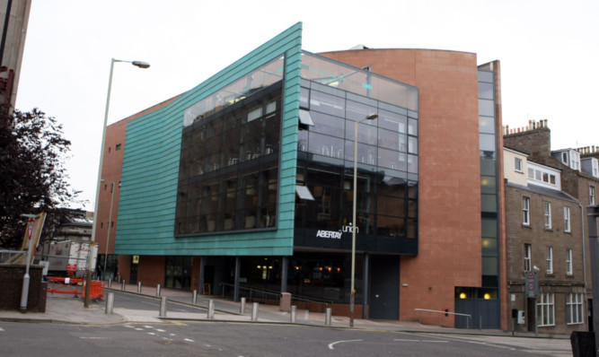 Abertay University was given a green light but its student union was given a red light (amber overall).