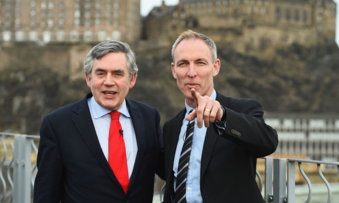 Pointing the way ahead? The SNP say Jim Murphy has been sidelined by Gordon Brown after only 50 days as Labour chief.