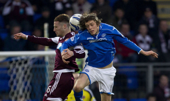 Brad McKay playing against the team he'll be joining in the summer.