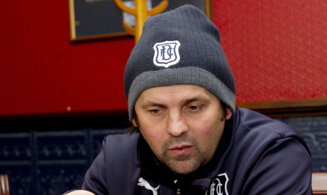 Dundee manager Paul Hartley.