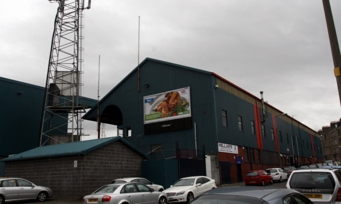 Celtic fan Dion McLeish was found not guilty of inciting public disorder at Dens Park.