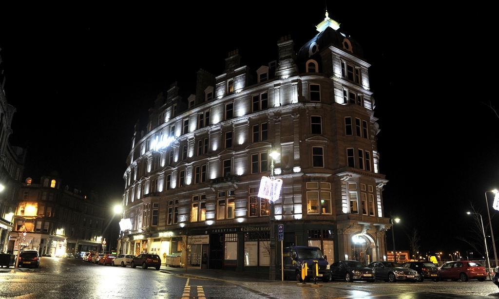 11.12.14 - HOLD FOR WORDS - pictured is the Malmaison Hotel, Dundee - words from Andy - from Whitehall Crescent