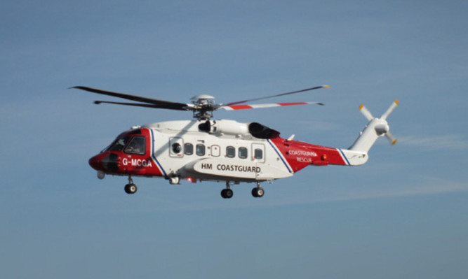 A Sikorsky S-92 operated by Bristow Helicopters.
