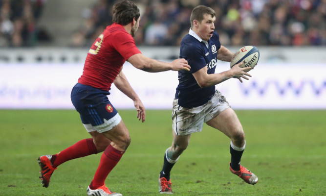 Mark Bennett had an outstanding 6 Nations debut in Paris.