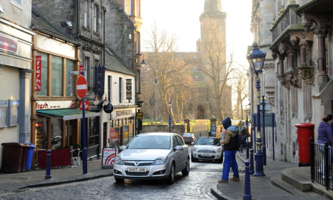 Kirkgate in Dunfermline

 is one of the streets where 20mph will be the new limit.