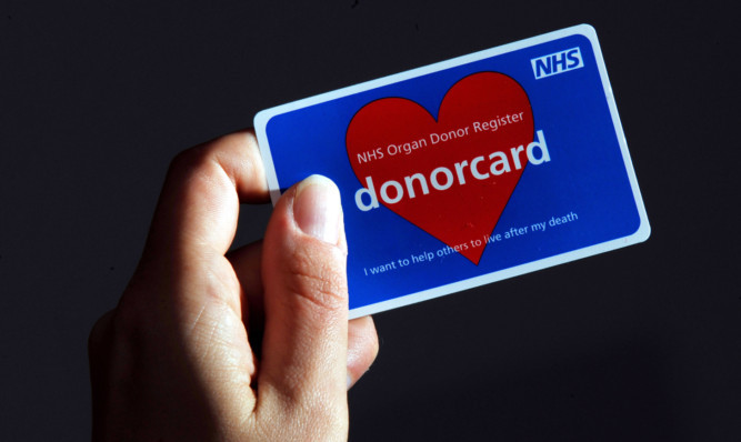 A general view of an NHS Donorcard. PRESS ASSOCIATION Photo. Picture date: Sunday April 11, 2010. See PA story  . Photo credit should read: Clive Gee/PA Wire