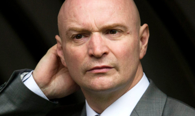 Determined: 
Dundee United chairman Stephen Thompson.