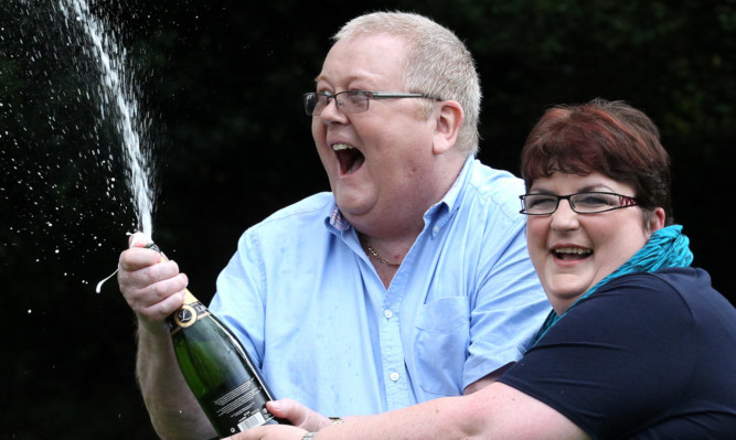 Colin and Chris Weir scooped £161 million after winning the EuroMillions draw.