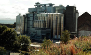 Carrs Milling Industries Kirkcaldy flour mill.
