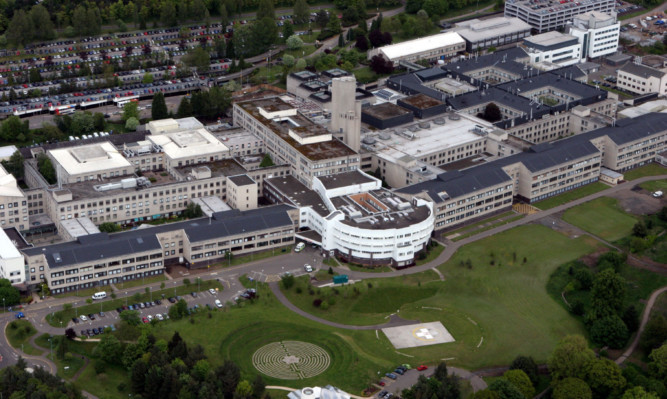 Ninewells Hospital.