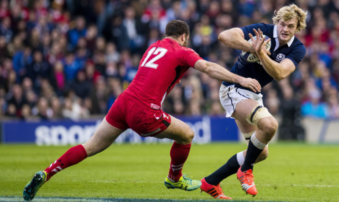 Scotland's Richie Gray will miss the rest of the Six Nations.