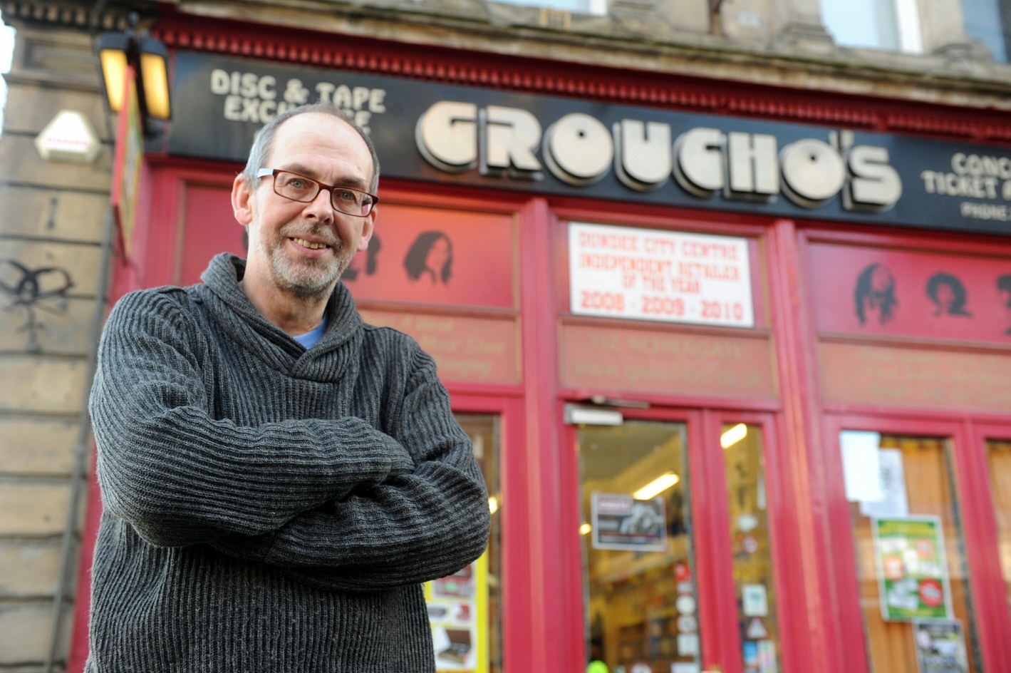 Gordon Robbie Evening Telegraph Breeks Brodie at Groucho's Dundee