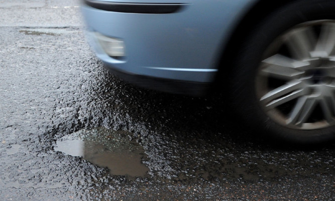 The figures show the majority of potholes are only given temporary repairs.