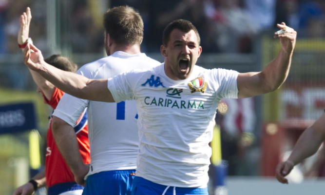 Simone Favaro has been capped 23 times by Italy.