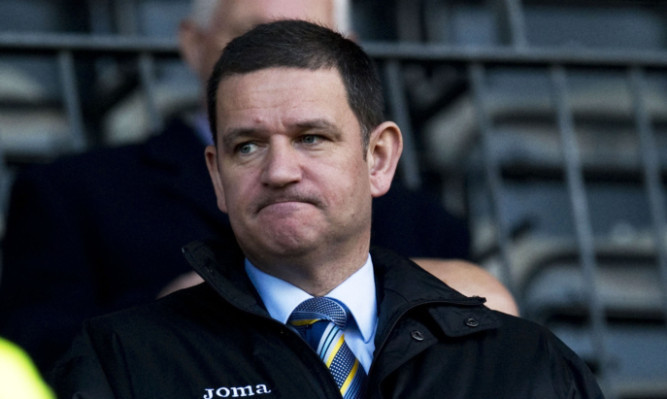 St Johnstone chairman Steve Brown.