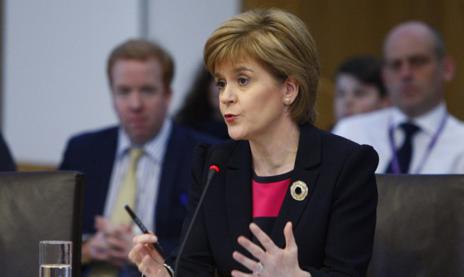 First Minister Nicola Sturgeon has joined Labour and the Scottish Greens in calling for the NHS to be protected